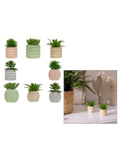 Pianta artificiale piccolo formato Ubi Atmosphera H 7 cm modelli assortiti