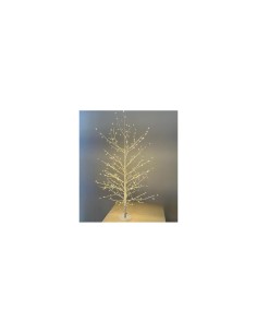 Albero Ramo Tiglio Bianco 60cm con 160 MicroLED FlashLED