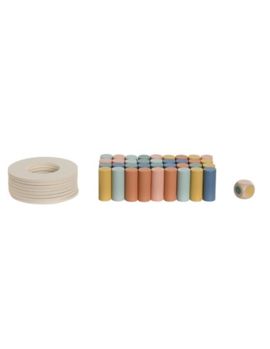 ORRE EQUILIBRIO LEGNO 45PZ GIOCATTOLO EDUCATIVO PER BAMBINI