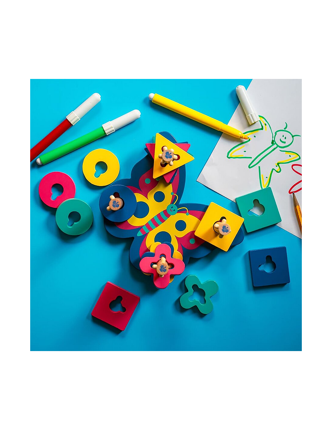 GIOCO EDUCATIVO, FARFALLA MAGICA, DAL NEGRO