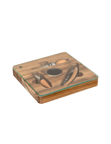 Set sommelier Jules 4 pezzi con cavatappi da cameriere – Atmosphera