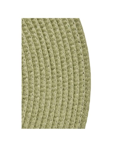 Tovaglietta Tresse verde oliva Ø38 cm – Atmosphera