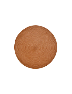 Tovaglietta Tresse terracotta Ø38 cm – Atmosphera