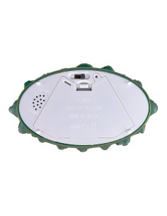 Albero di Natale Glitter LED H26cm, Verde Antico Oro, Effetto Acqua e Glitter in Movimento, Batteria o Trasformatore