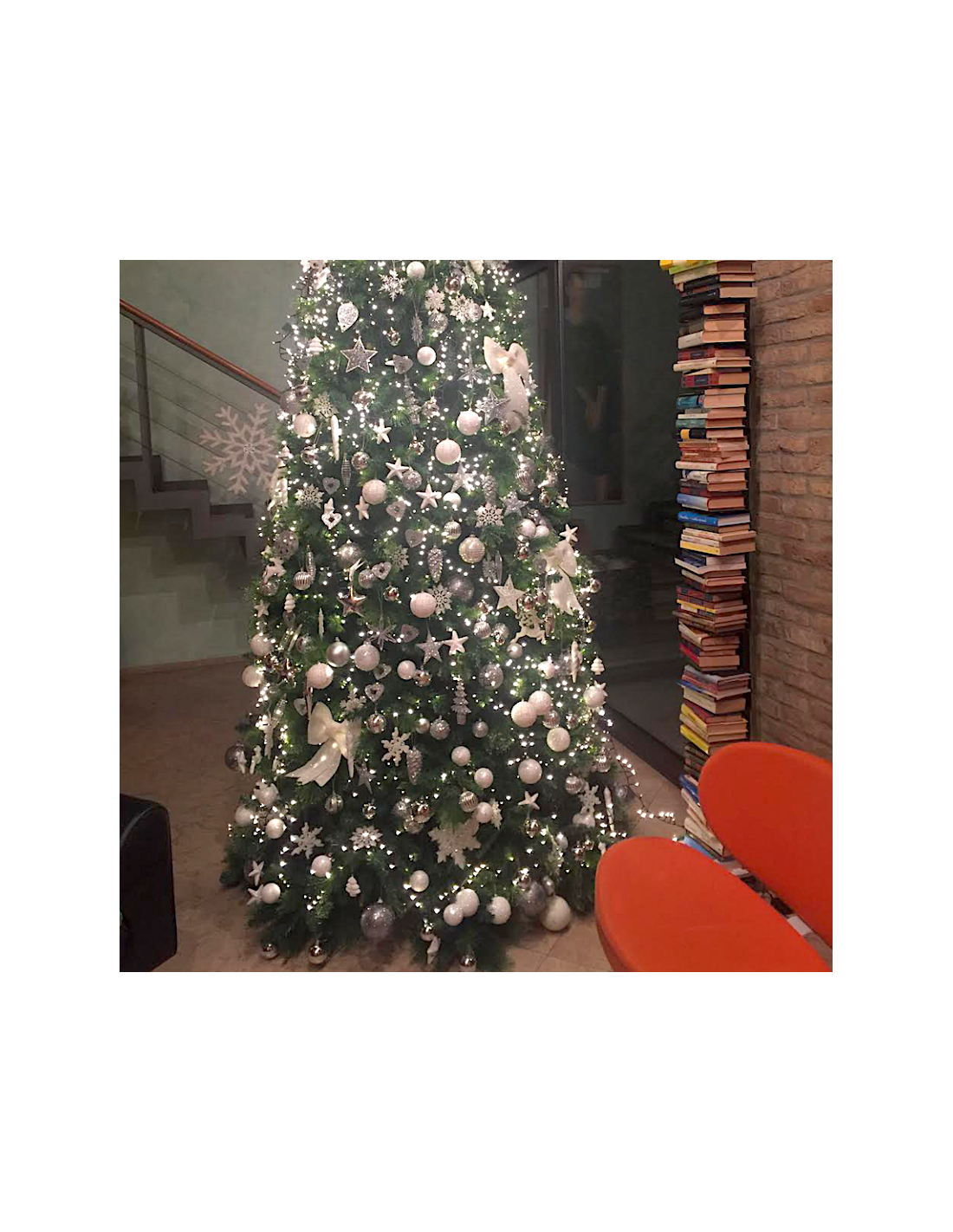 Catena di Natale MiniCluster Musicale PIR 20m, 1000 LED Bianco Caldo, Giochi di Luce, Melodie Natalizie, Sensore Movimento