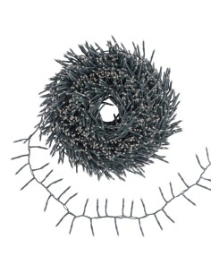 Catena di Natale Festone MiniCluster Plus 20m, 1000 MiniLED Bianco Caldo, Giochi di Luce, Timer 8h, Cavo Verde