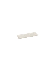 Set aperitivo Nora 4 pezzi in stoneware bianco caldo – Atmosphera