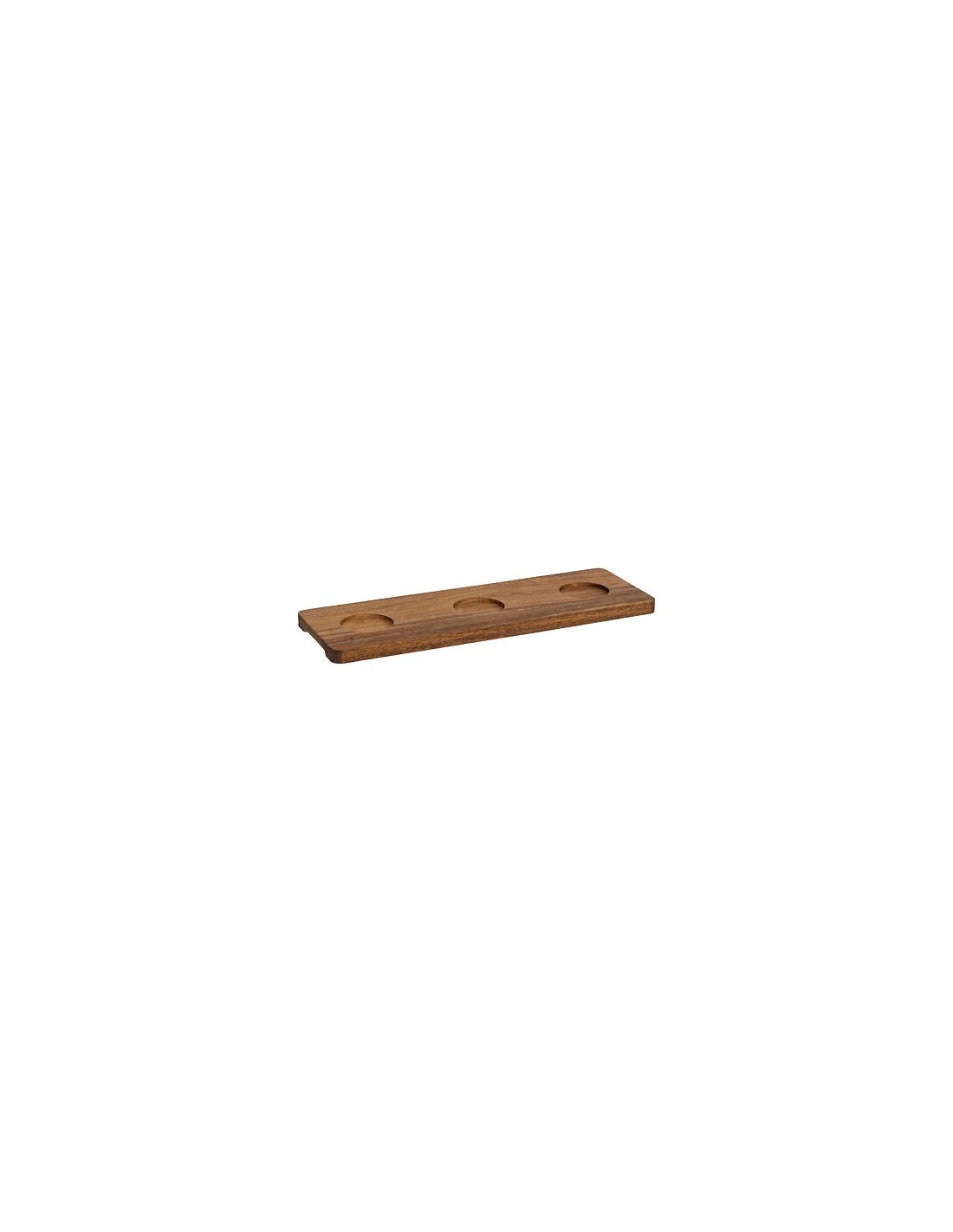Set aperitivo "Family Corner" 4 pezzi in ceramica e acacia – Atmosphera