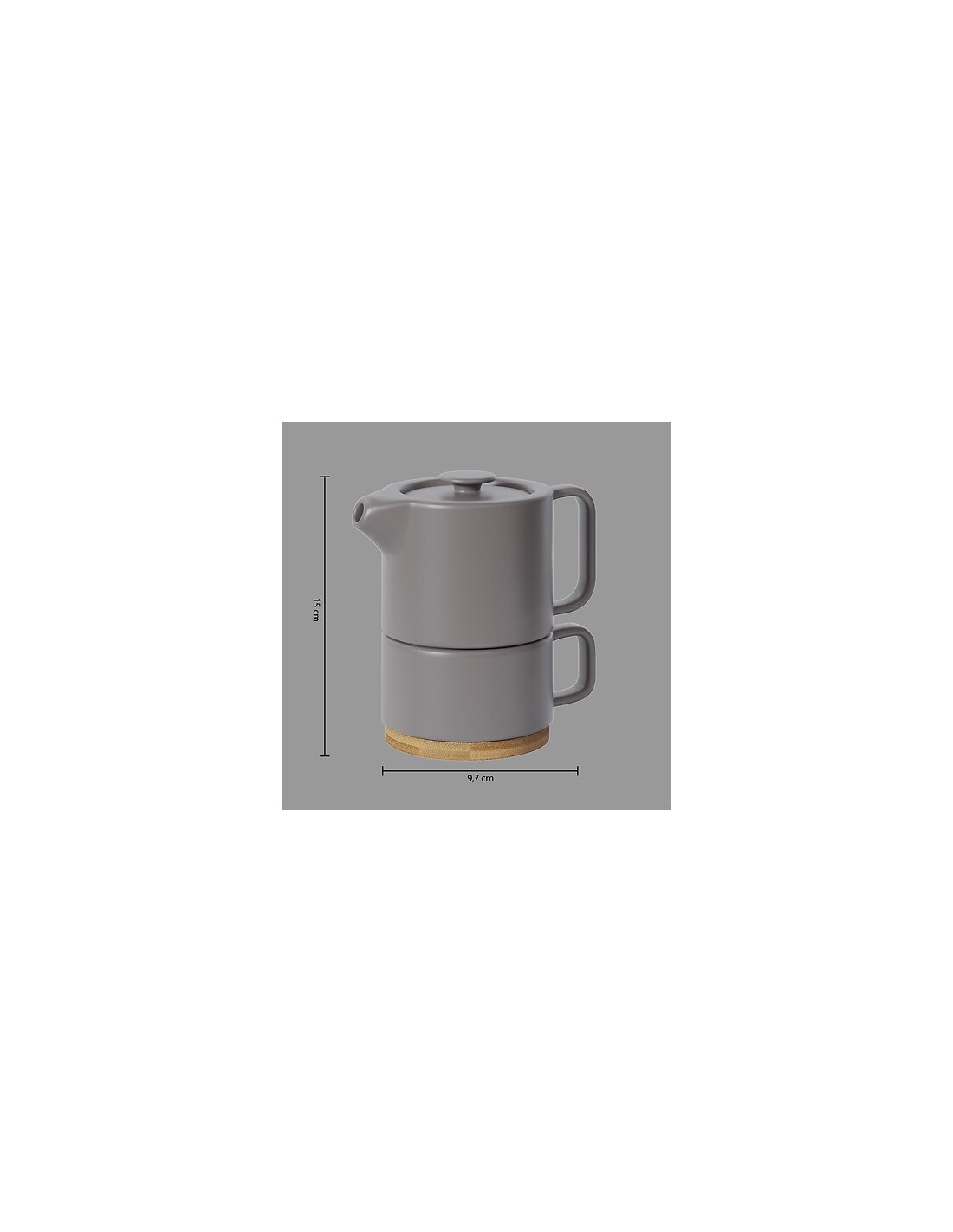 THEIERA 160724A NATURAL C/TAZZA TORTORA su TreG Ingrosso