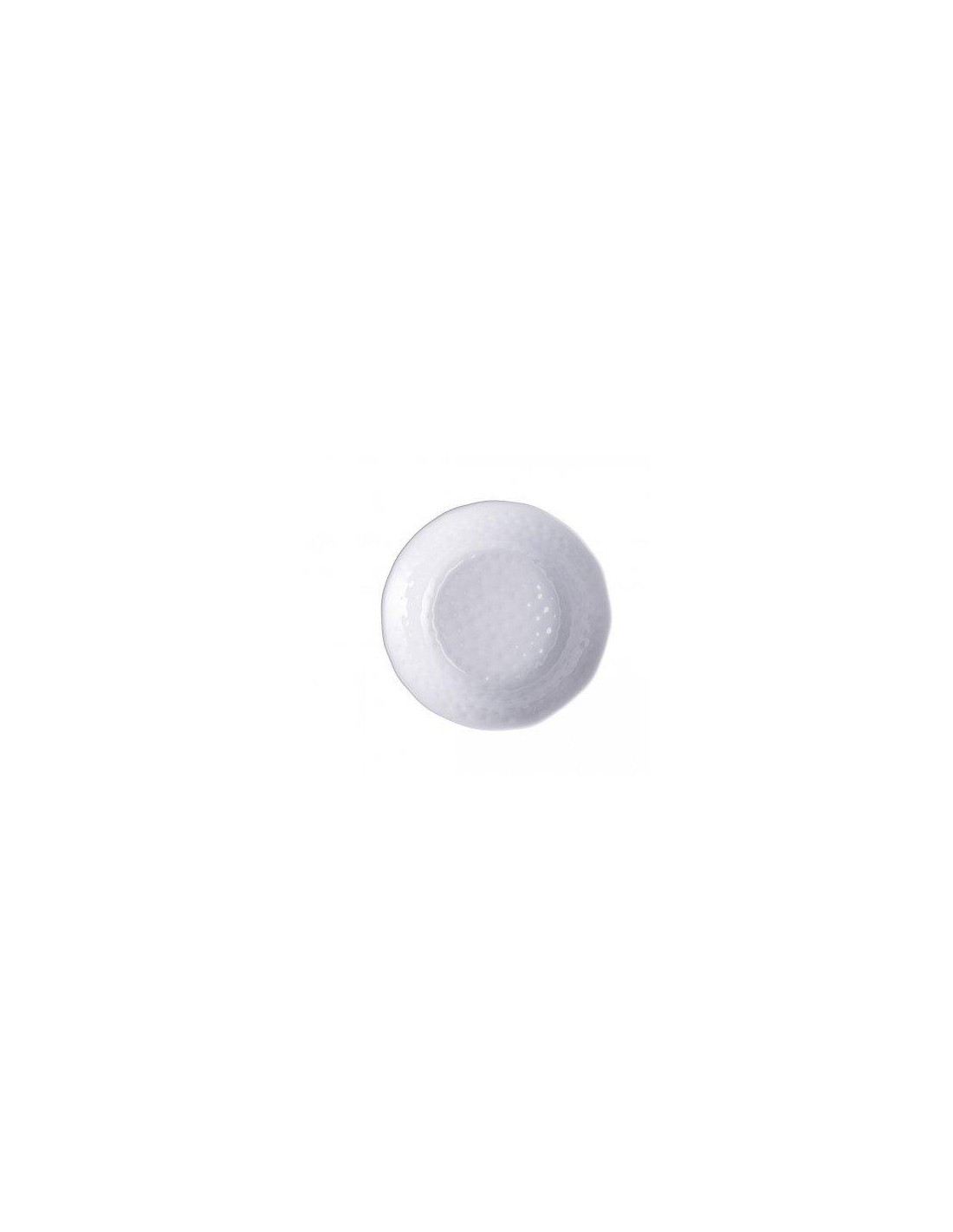 Piatto fondo in melamina bianca Ø22 x H 5 cm – Resistente e leggero