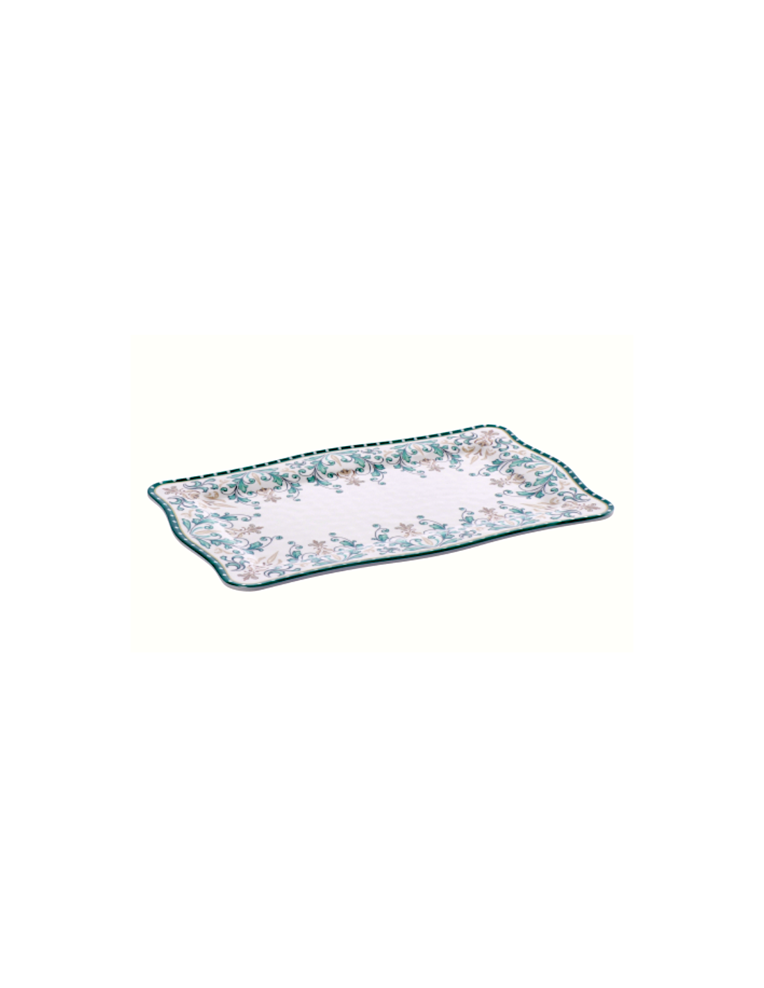 Vassoio rettangolare Kensy in melamina 36 x 23 cm – Resistente e pratico