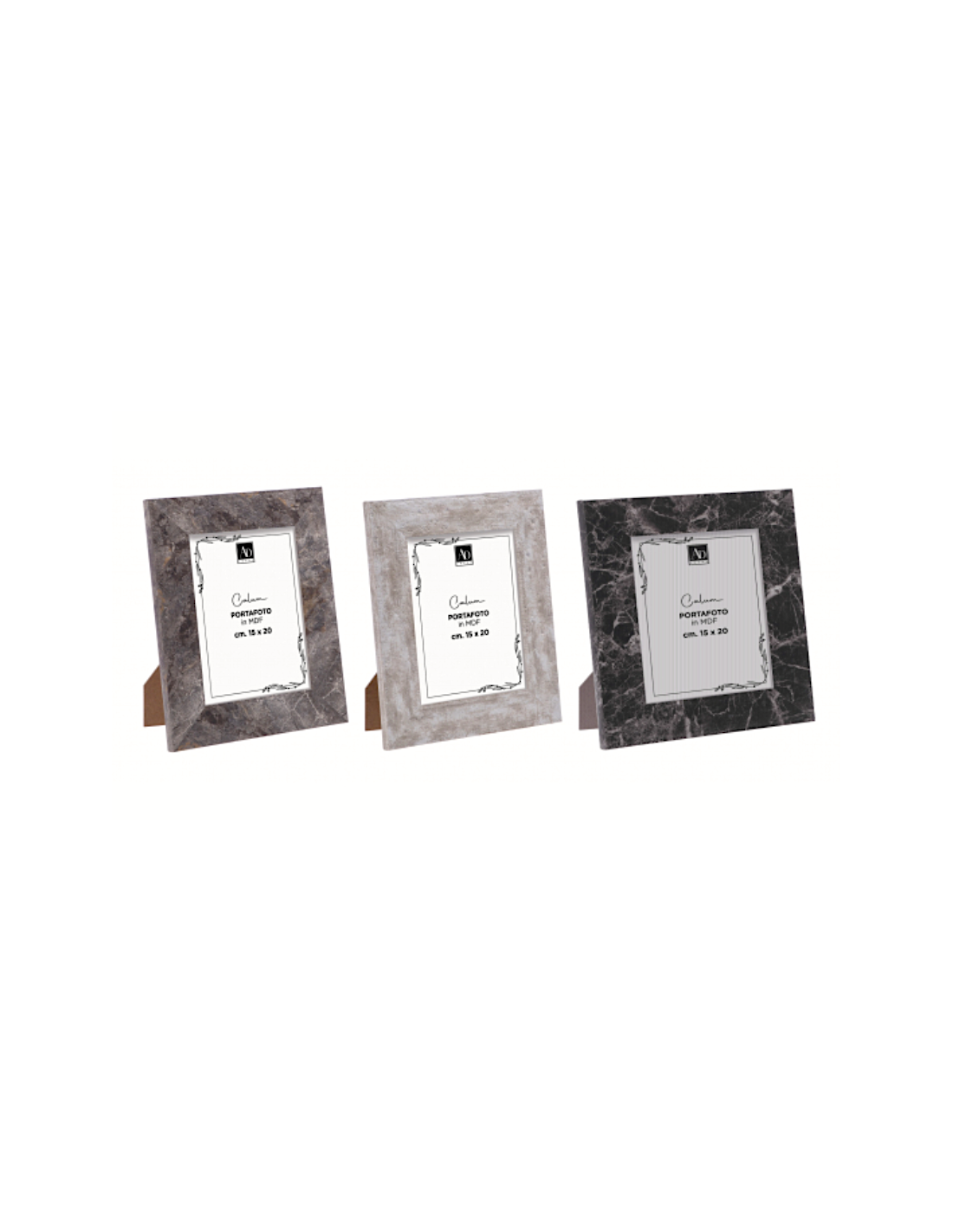 Portafoto 112568 Calum 15 x 20 cm in MDF assortito – Elegante e versatile