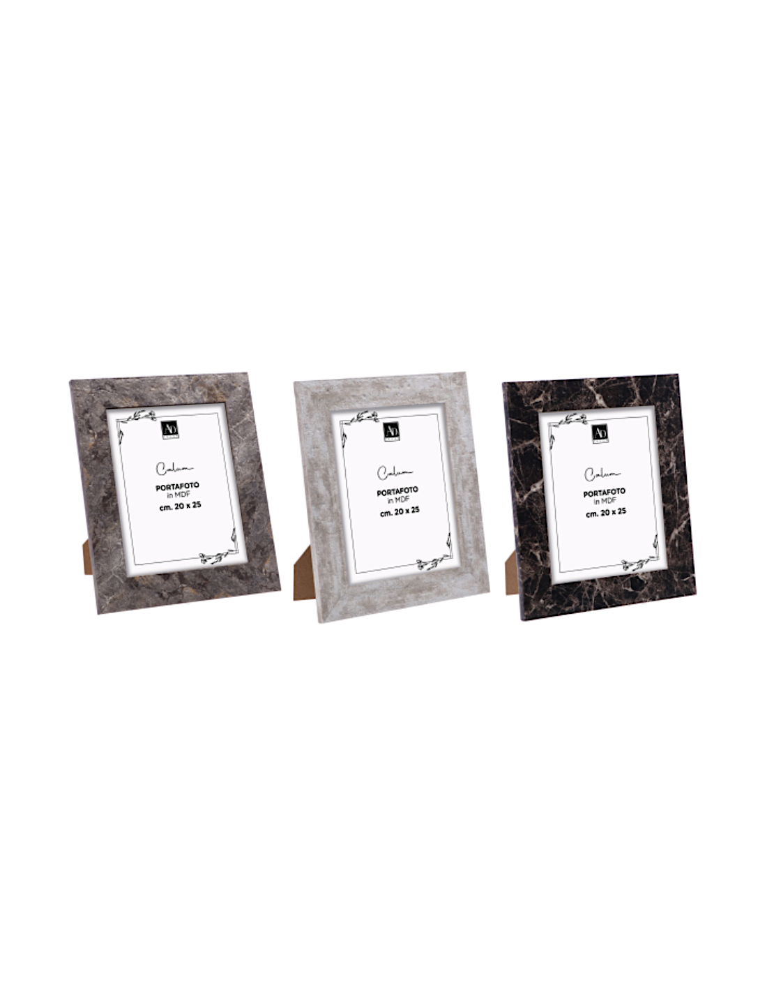 Portafoto 112569 Calum 20 x 25 cm in MDF assortito – Elegante e moderno