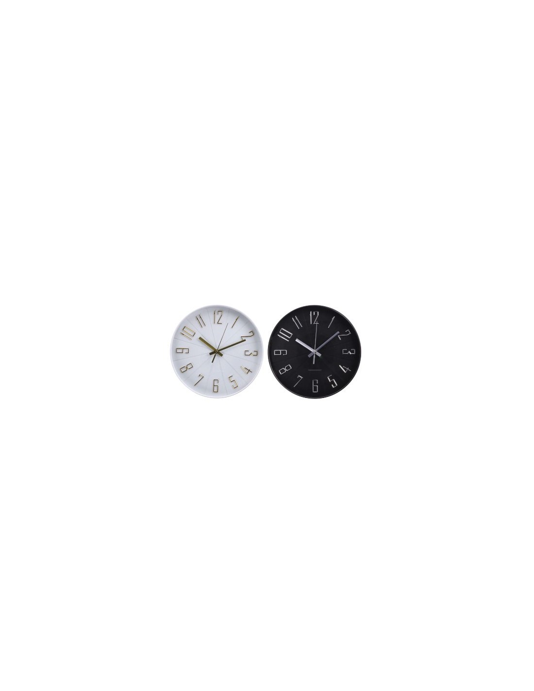 Orologio da parete 106810 in plastica 30 cm – Colori assortiti