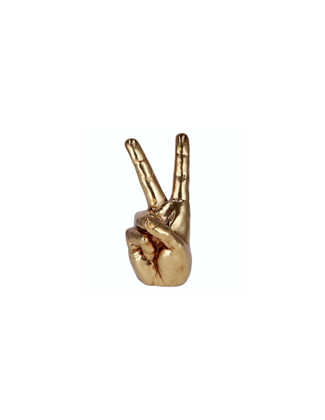 Decorazione Mano Vittoria in resina – 14 x 11 x 23 cm