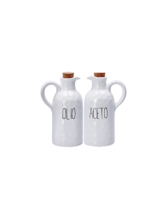Menage olio/aceto 115265 – Ceramica 10 x 7 x 16 cm