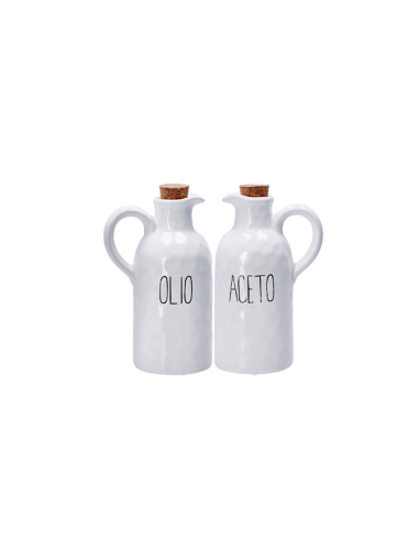 Menage olio/aceto 115265 – Ceramica 10 x 7 x 16 cm