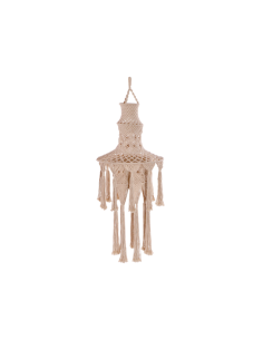 Paralume Cotone e Ferro 50x105 cm per Lampada E27