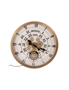 OROLOGIO PARETE 141955 METALLO 60CM CON LED