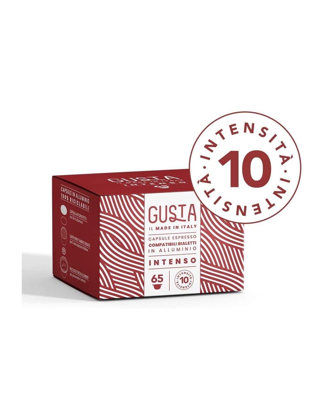 GUSTA INTENSO 65 CAPSULE su TreG Ingrosso