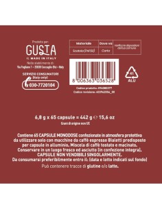 GUSTA INTENSO 65 CAPSULE su TreG Ingrosso
