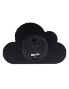 Decorazione di Natale Papercut Silhouette Nuvola 20cm, Mix3 Modelli, LED Bianco Caldo e Blu, Timer 6h, Batteria ASSORTITO