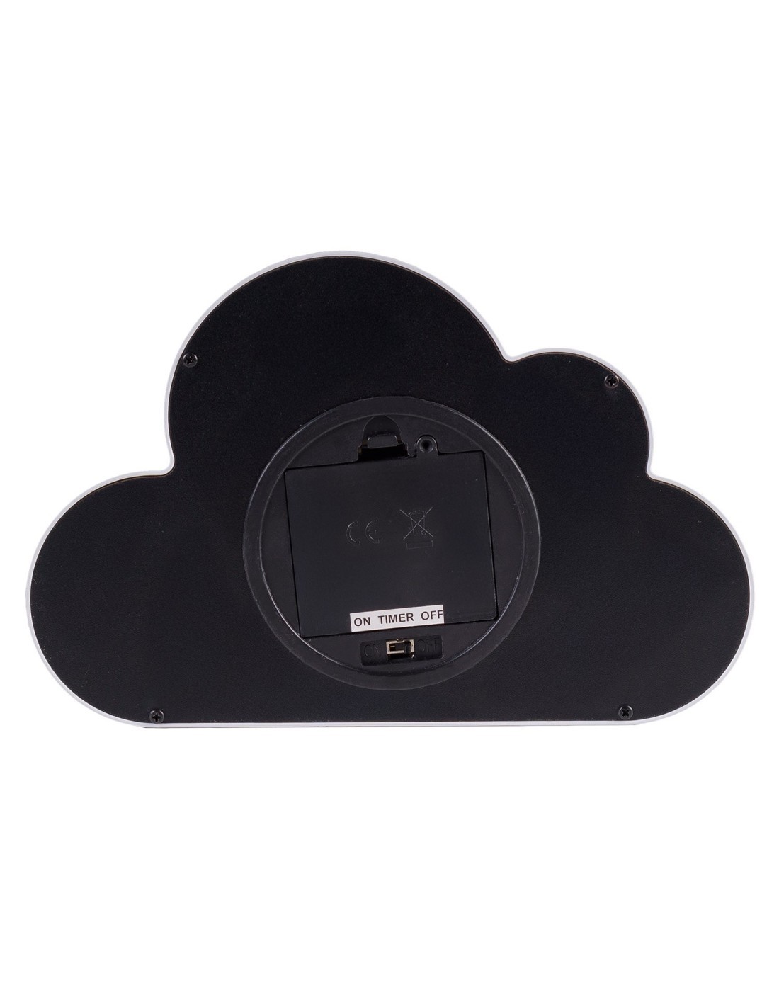 Decorazione di Natale Papercut Silhouette Nuvola 20cm, Mix3 Modelli, LED Bianco Caldo e Blu, Timer 6h, Batteria ASSORTITO