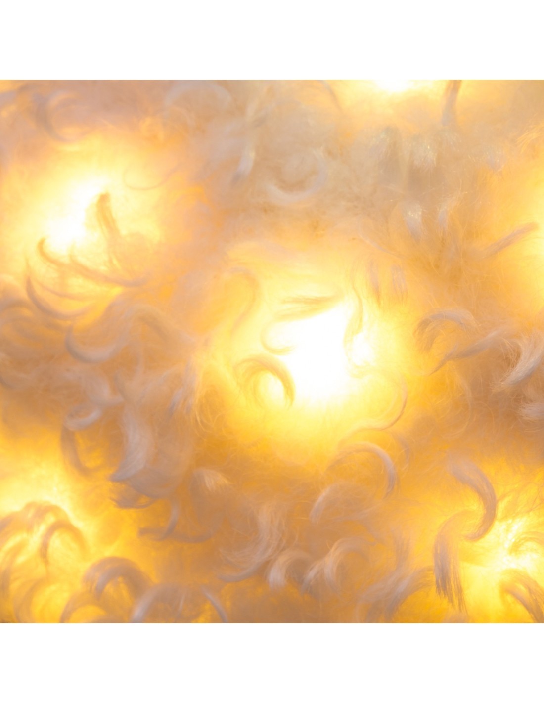 Pecorenna di Natale H31cm, 50 MicroLED Dual Color Bianco Caldo e Multi, 9 Giochi di Luce, Timer 8h, Struttura in Legno