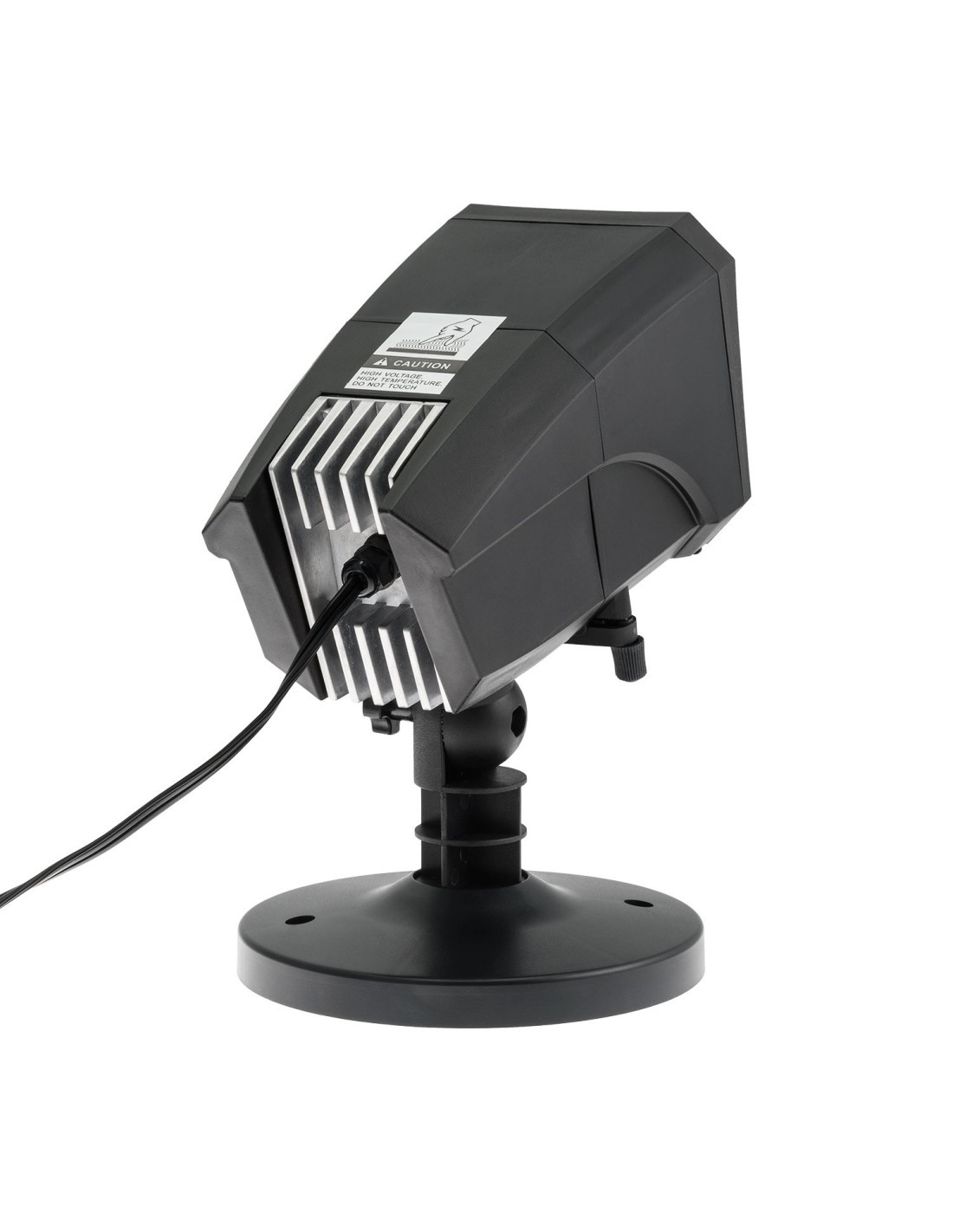 Proiettore Garden LED Oscar, 12 Soggetti Intercambiabili, Effetto Rotante, 4x3W LED Bianco, Esterno, Ø12m a 15m