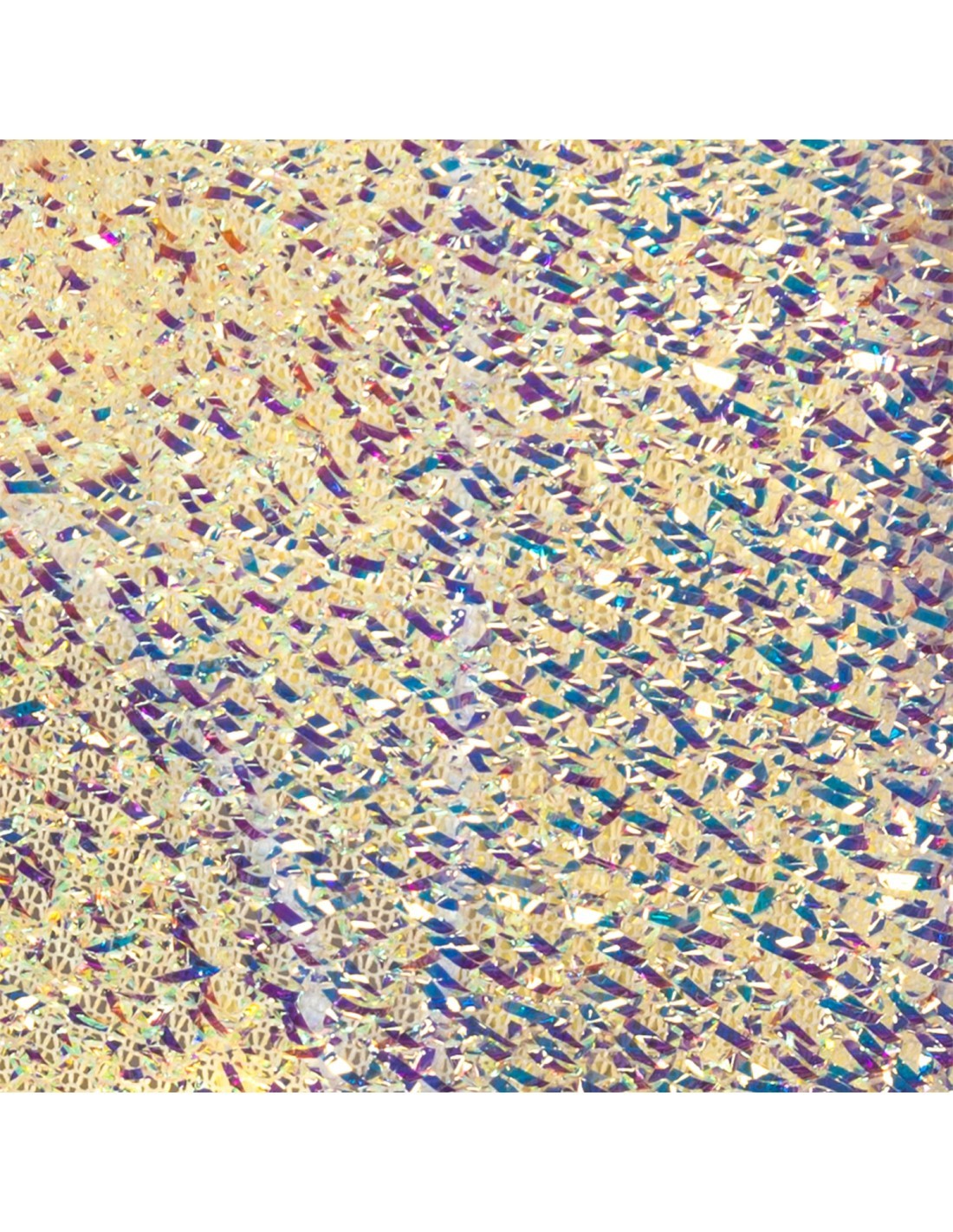 Renna di Natale 3D H45cm, Tessuto Bianco Iridescente, 20 LED Bianco Caldo SuperBright, Timer 8h, Batteria