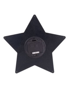 Decorazione di Natale Papercut Silhouette Stella 23cm, Mix3 Modelli, LED Bianco Caldo e Blu Effetto Cielo, Timer 6h, Batteria