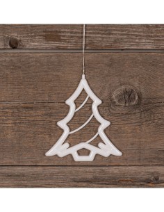 Ice Light di Natale Deco 475x115cm, 560 LED Bianco Caldo, Stelle e Alberi, 8 Giochi di Luce, Timer 8h