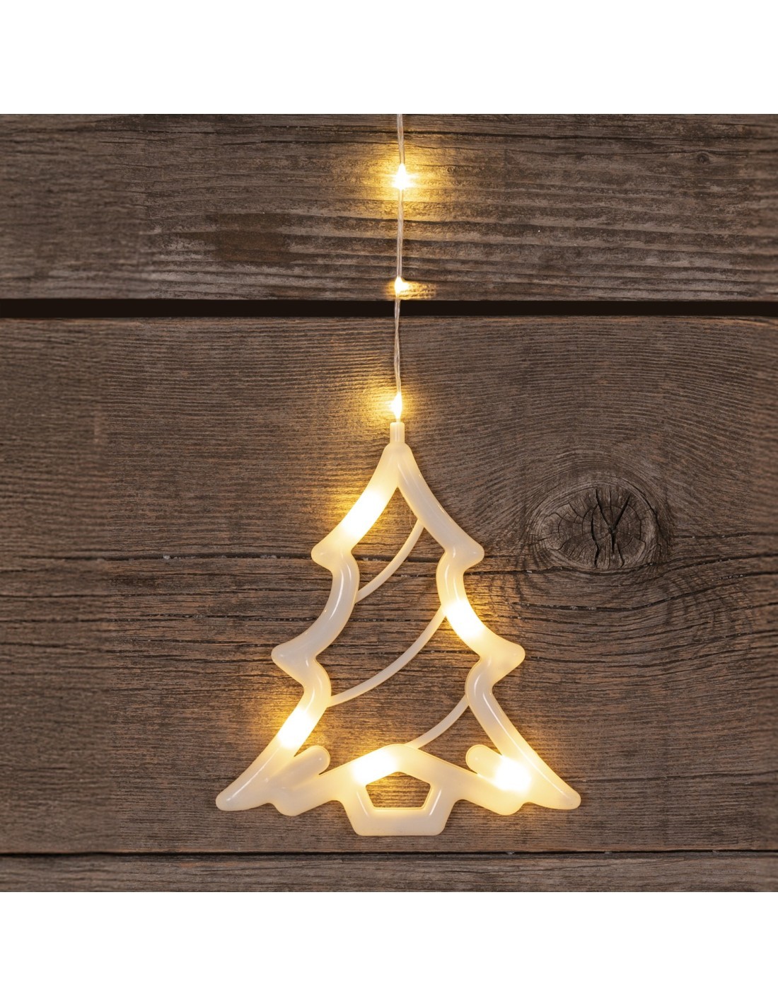 Ice Light di Natale Deco 475x115cm, 560 LED Bianco Caldo, Stelle e Alberi, 8 Giochi di Luce, Timer 8h