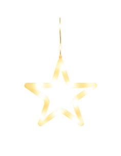 Ice Light di Natale Deco 475x115cm, 560 LED Bianco Caldo, Stelle e Alberi, 8 Giochi di Luce, Timer 8h