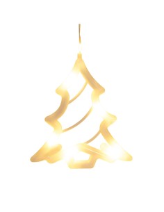 Ice Light di Natale Deco 475x115cm, 560 LED Bianco Caldo, Stelle e Alberi, 8 Giochi di Luce, Timer 8h