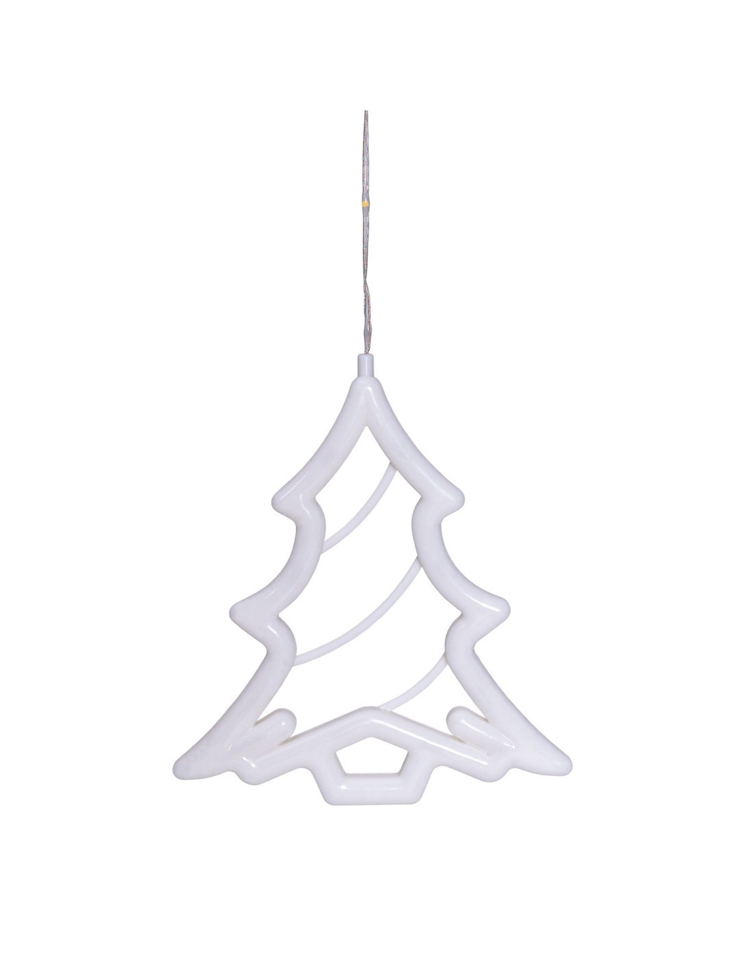 Ice Light di Natale Deco 475x115cm, 560 LED Bianco Caldo, Stelle e Alberi, 8 Giochi di Luce, Timer 8h