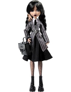 Bambola Monster High Wednesday Addams con Accessori 2