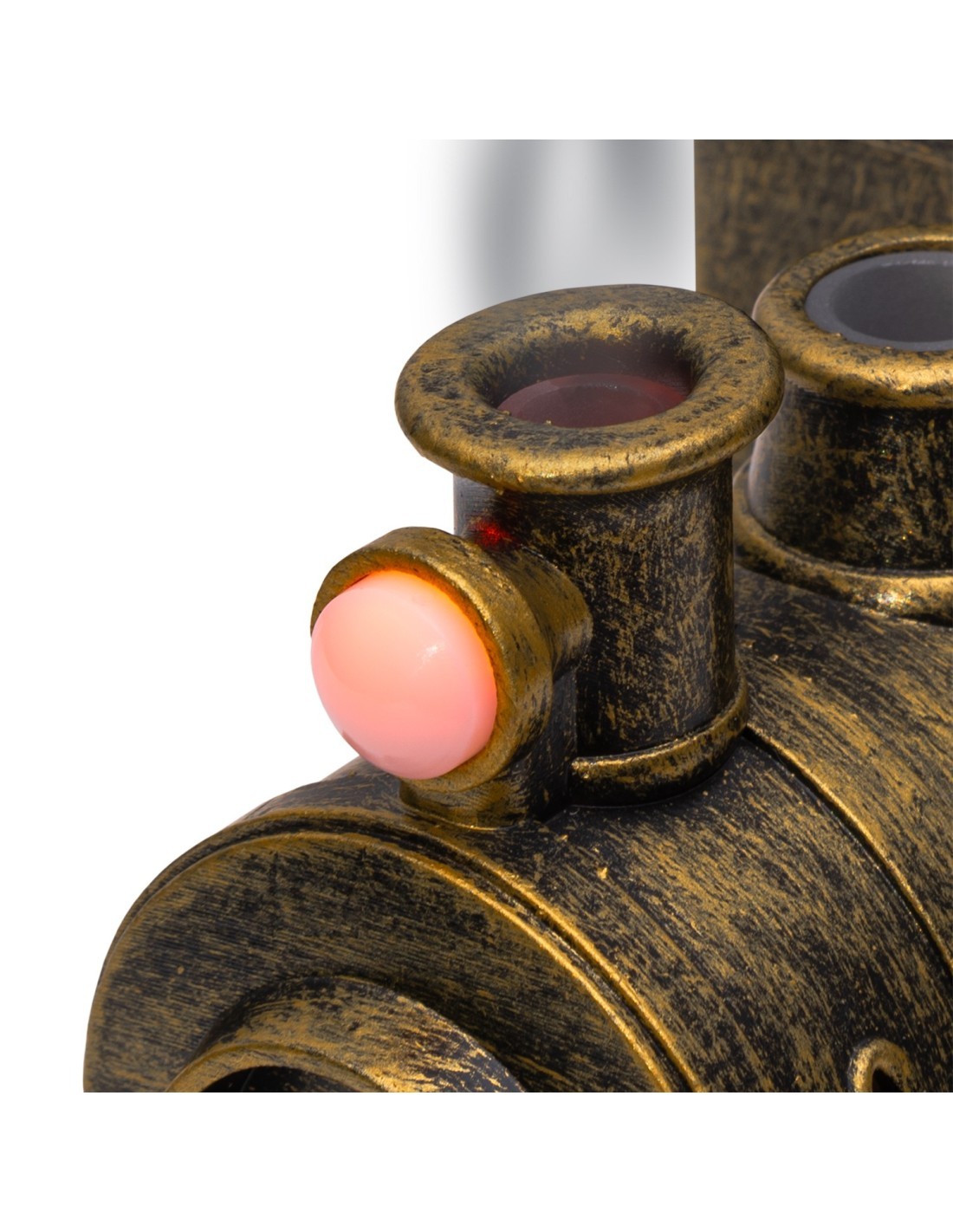 Aroma Diffuser di Natale Trenino 21cm, LED Bianco Caldo e Color, Music, 3 Funzioni, Batteria o Trasformatore