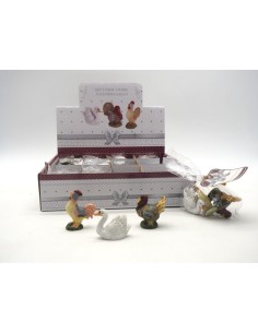 SET 3 ANIMALI CIGNO/TACCHINO/GALLO su TreG Ingrosso