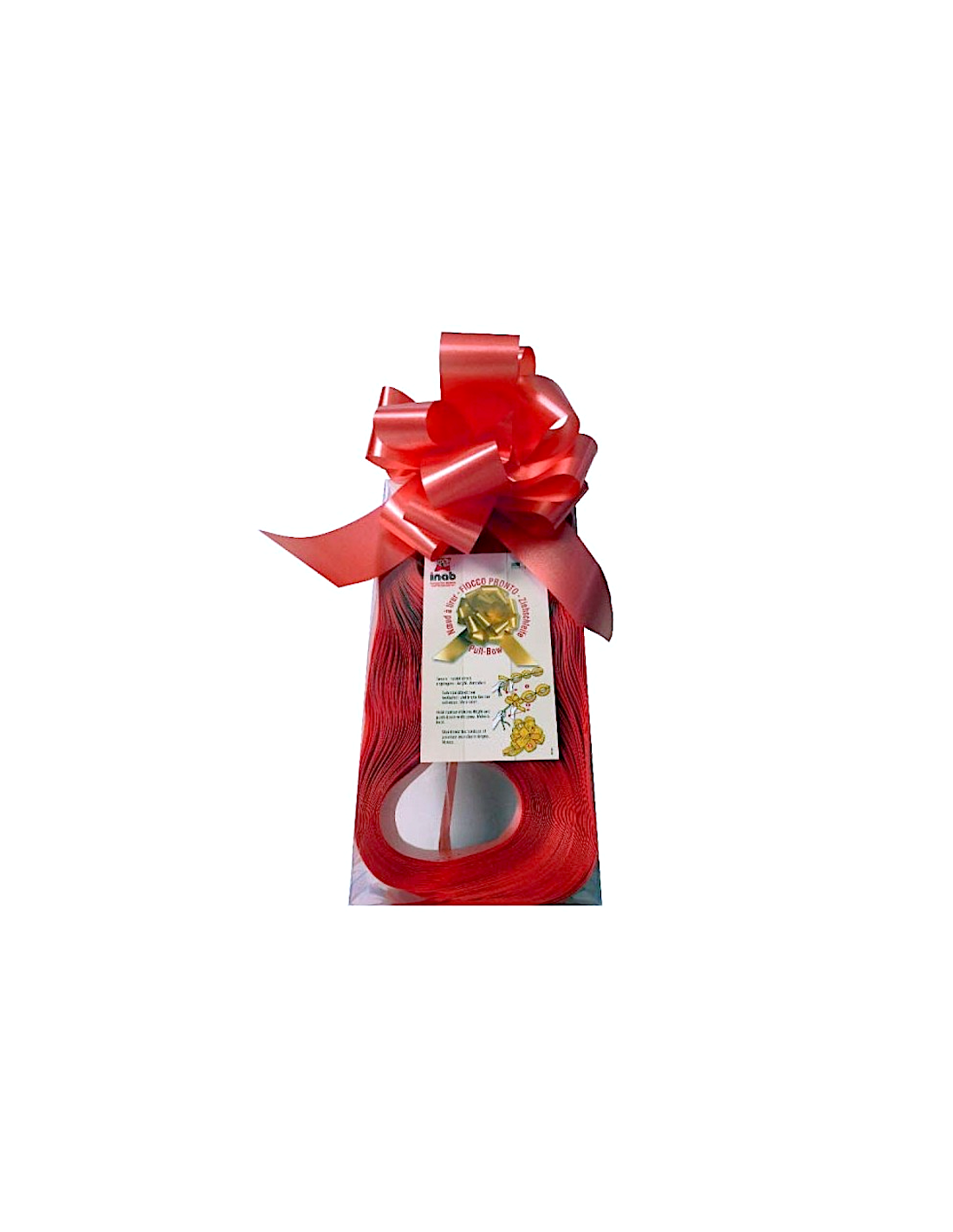 CONF 30 NASTRO FIOCCO VELOX ROSSO