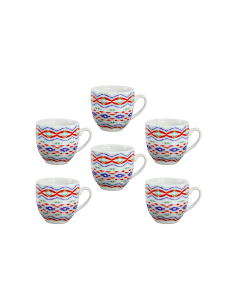 ZAIRA3 SET 6TZ CAFFE 25444 SENZA PIATTO