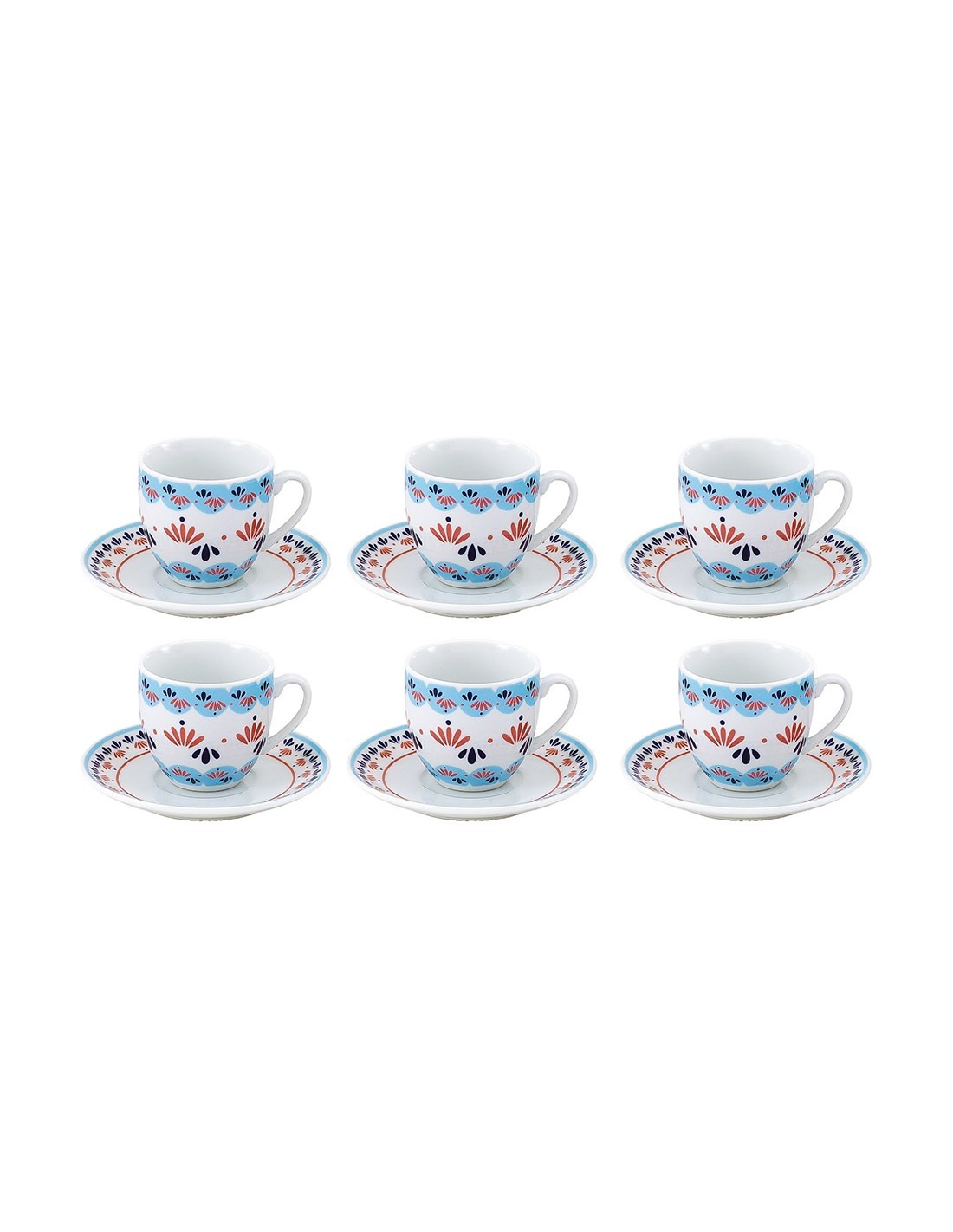 GRACE4 SET 6TZ CAFFE 25555 CON PIATTINO