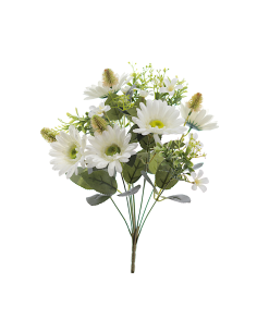MAZZO 8798-01 GERBERE BIANCHE CON BOCCIOLI