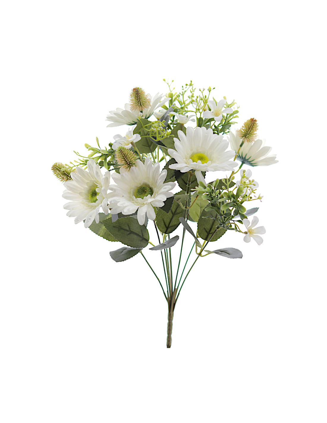 MAZZO 8798-01 GERBERE BIANCHE CON BOCCIOLI