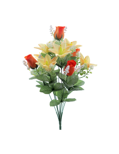MAZZO 8756-15 CAPULLOS LILY ARANCIO CON BOCCIOLI