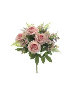 MAZZO 9207-12 ROSE ROSA CON BOCCIOLI