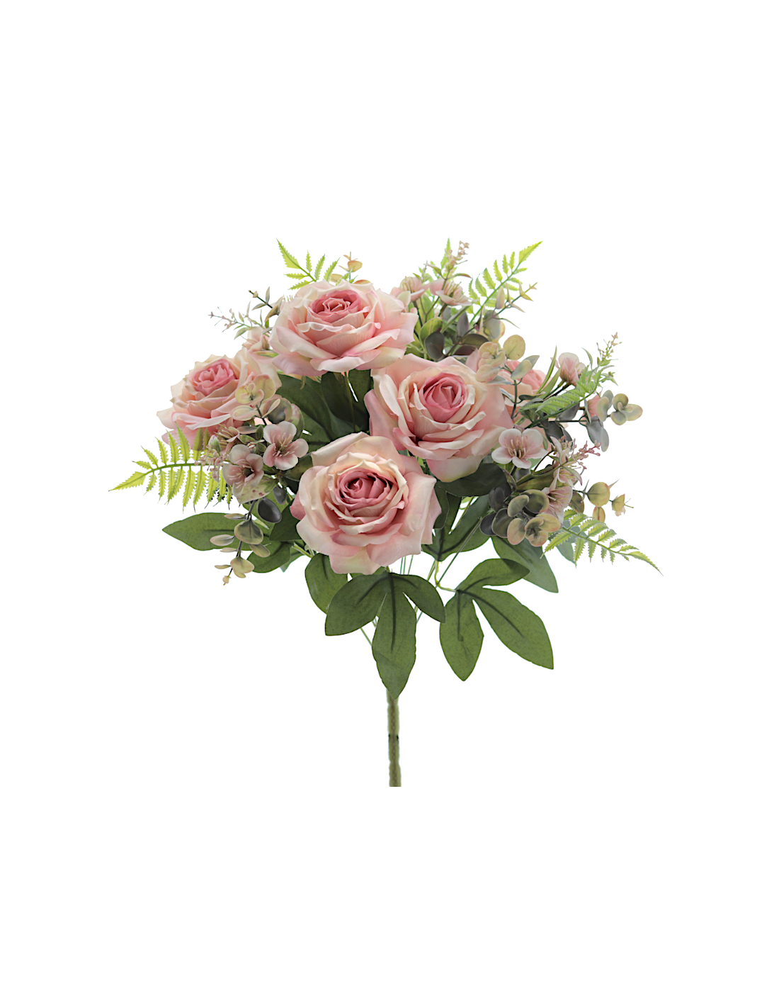 MAZZO 9207-12 ROSE ROSA CON BOCCIOLI