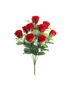 MAZZO 8757-08 ROSE ROSSE CON BOZZOLI