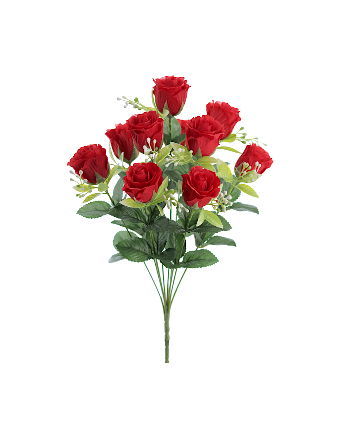 MAZZO 8757-08 ROSE ROSSE CON BOZZOLI