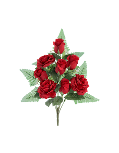 MAZZO 8705-08 ROSE ROSSE CON BOCCIOLI